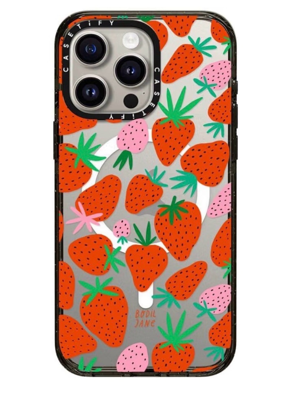 CASETiFY Strawberry 15 Pro Max iPhone Case